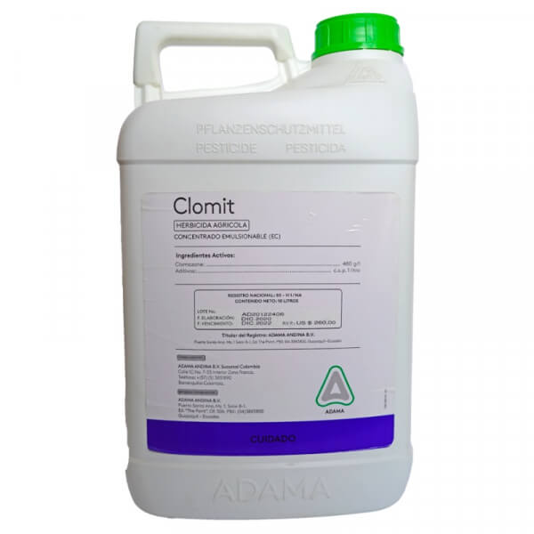 Clomit, Herbicida, Clomazone, presentacion 10 litros