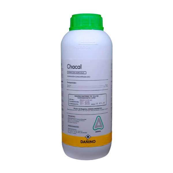 Chacal 500 SC, Herbicida, Terbutrina, presentacion litro