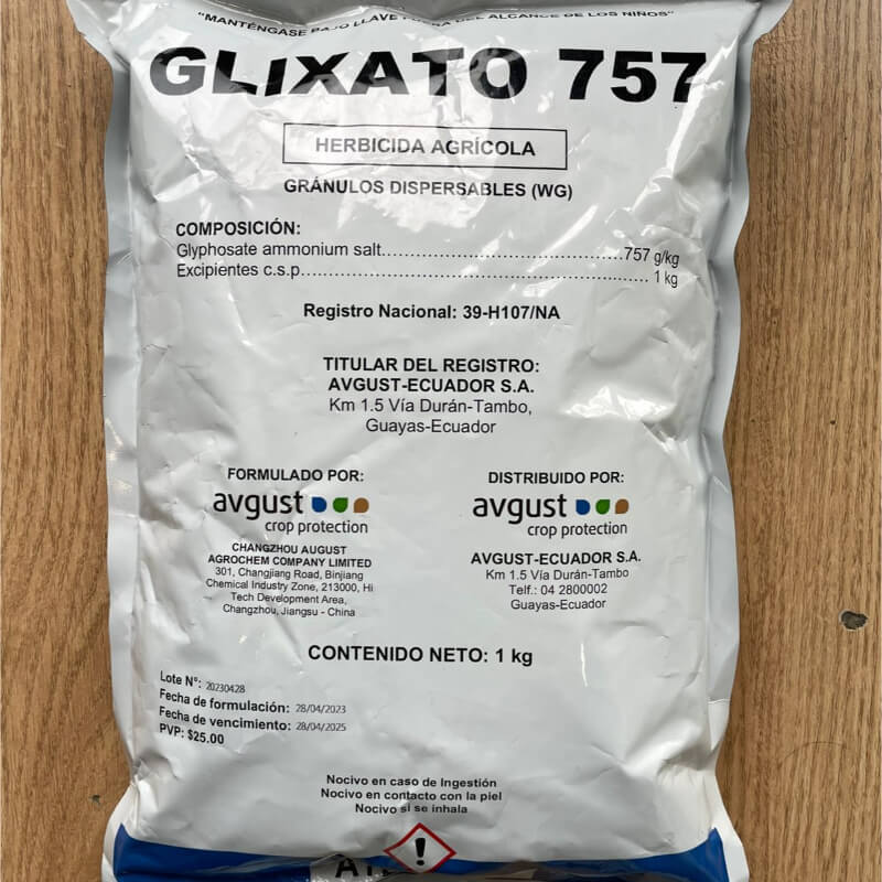 Glixato 757, Herbicida, Glifosato granulado, presentacion kilo
