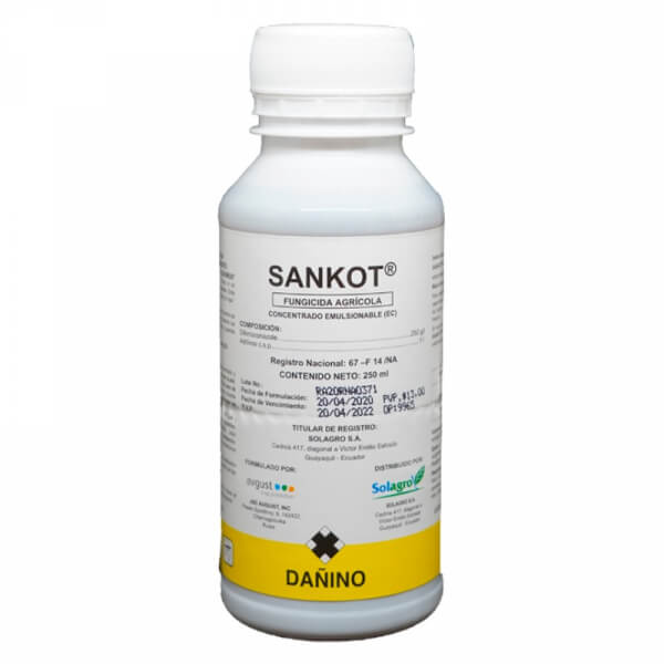 Sankot, Fungicida, Difenoconazol,presentacion 250cc