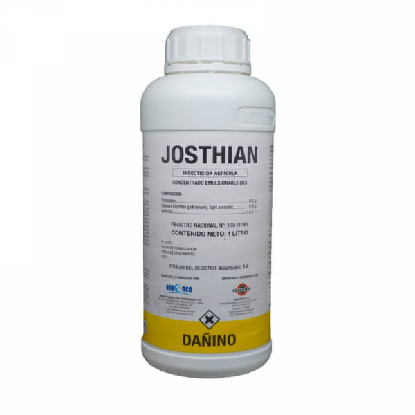 Josthian, Insecticida, Triazophos,presentacion litro