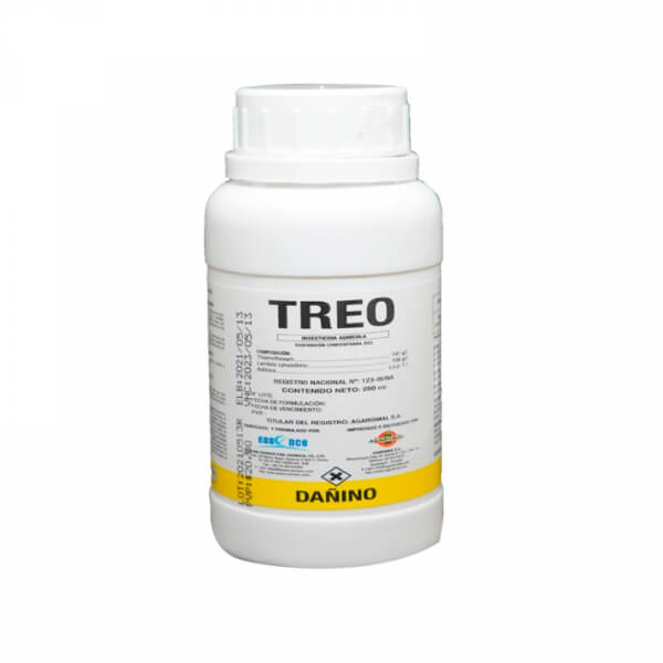 Treo, Insecticida, Lambda-cyhalothrin,presentacion 250cc