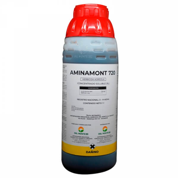 Aminamont , herbicida, presentacion litro