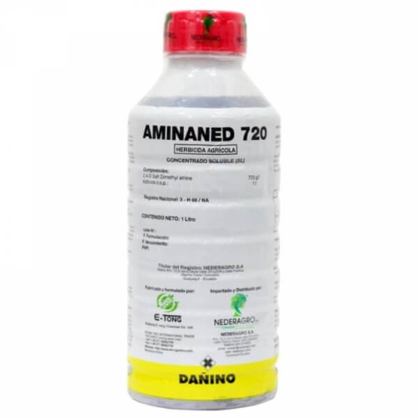 Aminaned, herbicida,presentacion litro