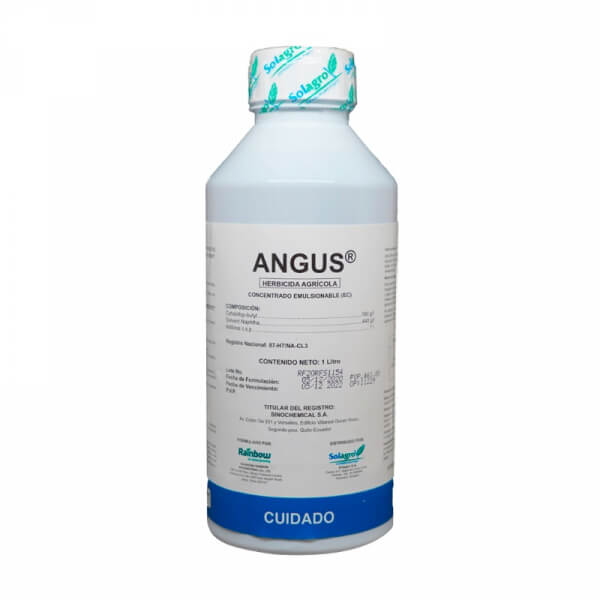 Angus, herbicida,presentacion litro