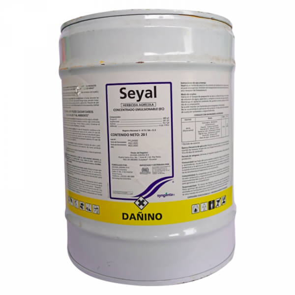 Seyal, herbiccida, presentacion 20 litros