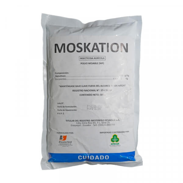 Moskation, insecticida,presentacion 500gr