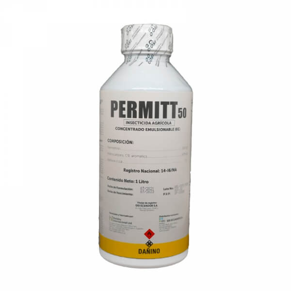 Permit, insecticida, presentacion litro
