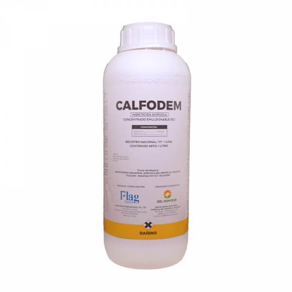 Calfodem, insecticida,presentacion litro