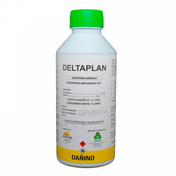 Deltaplan, insecticida, presentacion litro