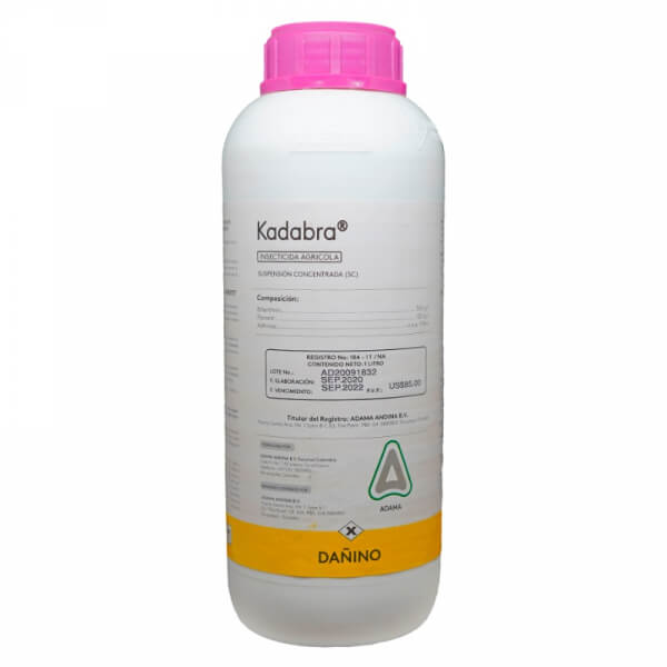 Kadabra, insecticida, presentacion litro