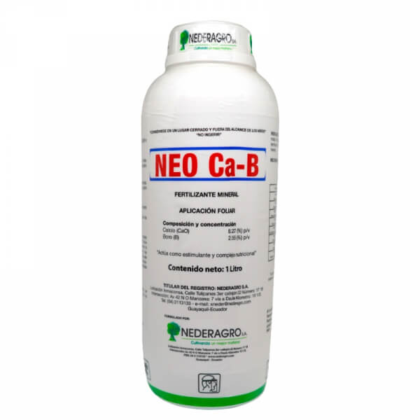 Neo ca-b, foliar, presentacion litro