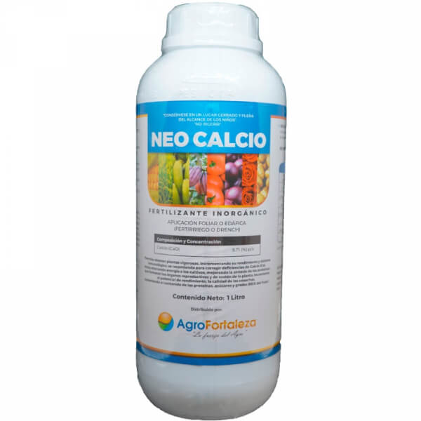 Neo calcio, foliar, presentacion litro