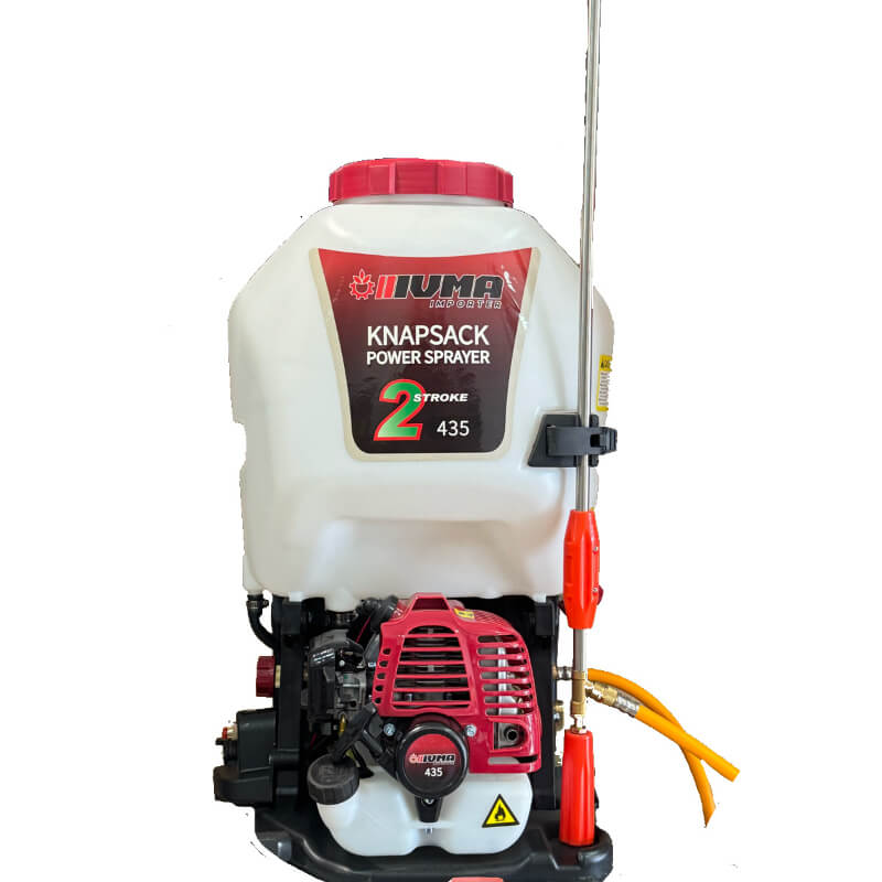 Bomba Fumigadora Motor 2T 25.6cc de varilla, tipo mochila 25Lts. IVMA