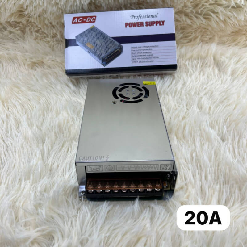 FUENTE ALUMINIO 20A