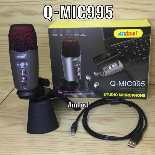 Microfono de condensador profesional 995 Andowl