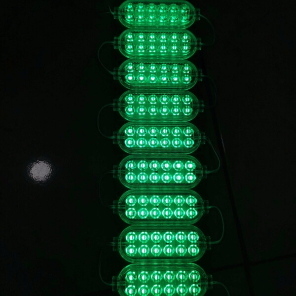 Modulo Led 12v 10pc Color Verde