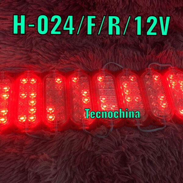 Modulo LED Flash 12 Voltios Rojo