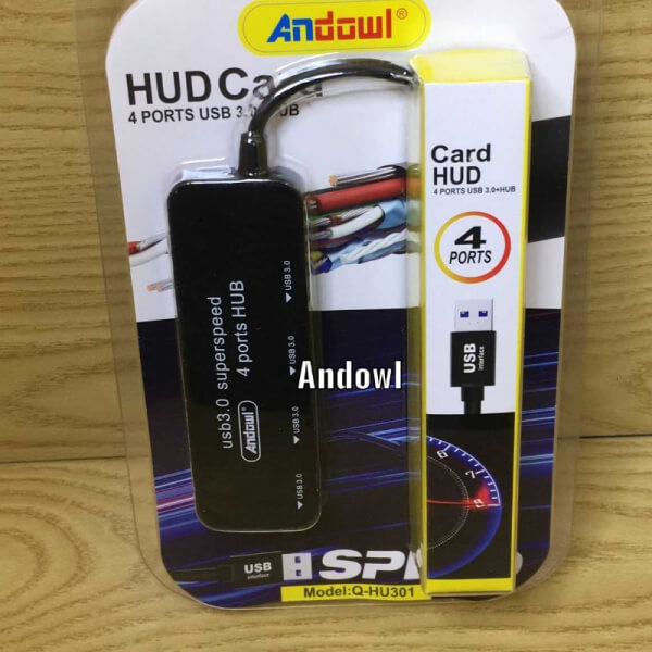 HUB Regleta USB 3.0 4 en 1 Andowl