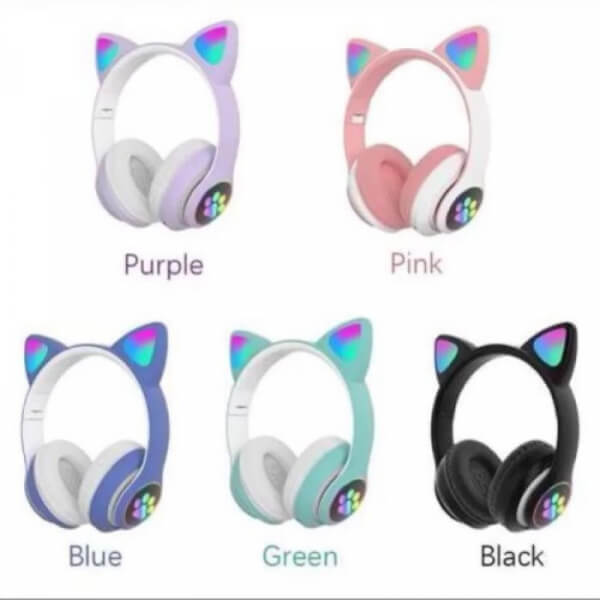 Audifono de oreja de gato Bluetooth