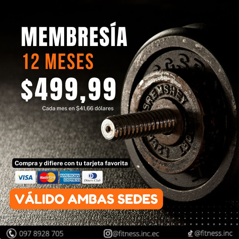 12 Meses Membresía