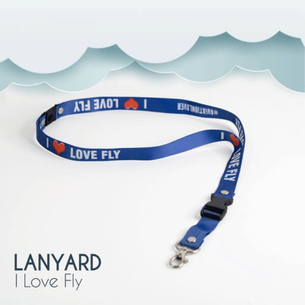 Lanyard I Love Fly