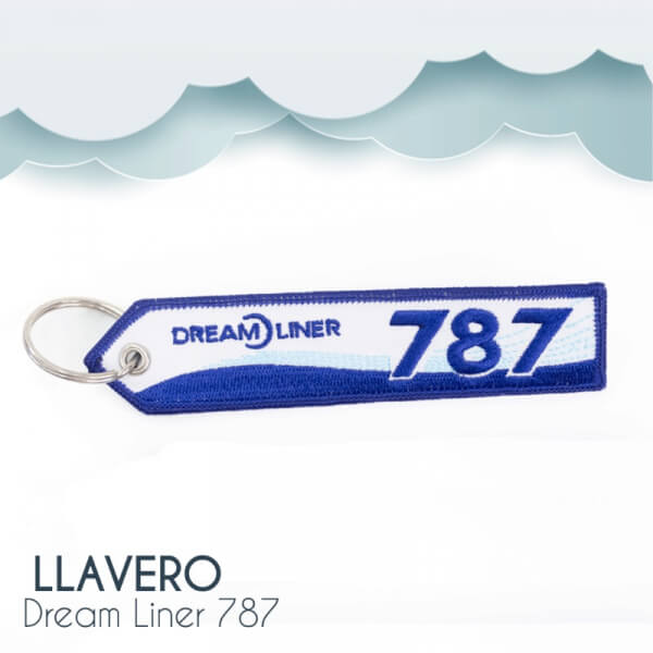 Llavero Dream Liner 787