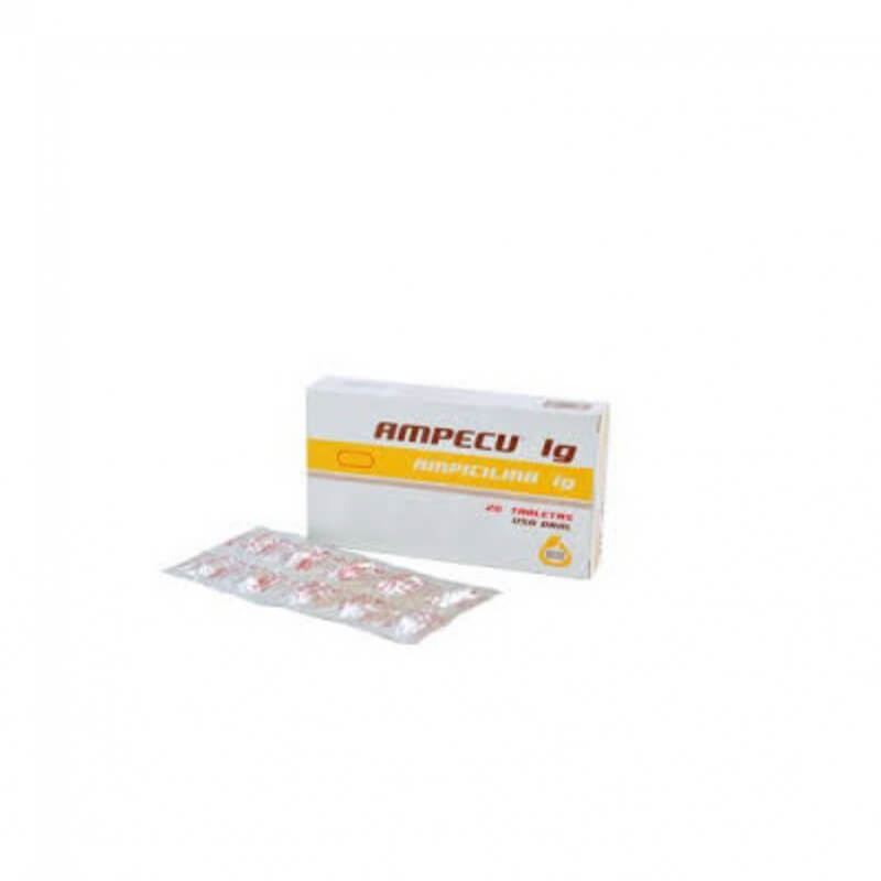 AMPECU 1GR TABLETAS X 20