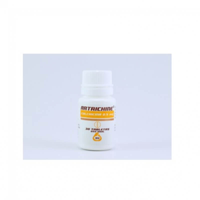 ARTRICHINE 0.5 MG X 30 TABLETAS FRASCO