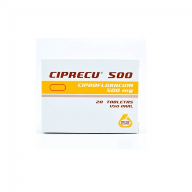 CIPRECU 500MG TABLETAS X 20