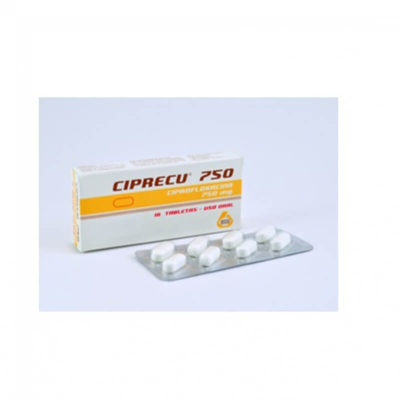 CIPRECU 750MG TABLETAS X 16