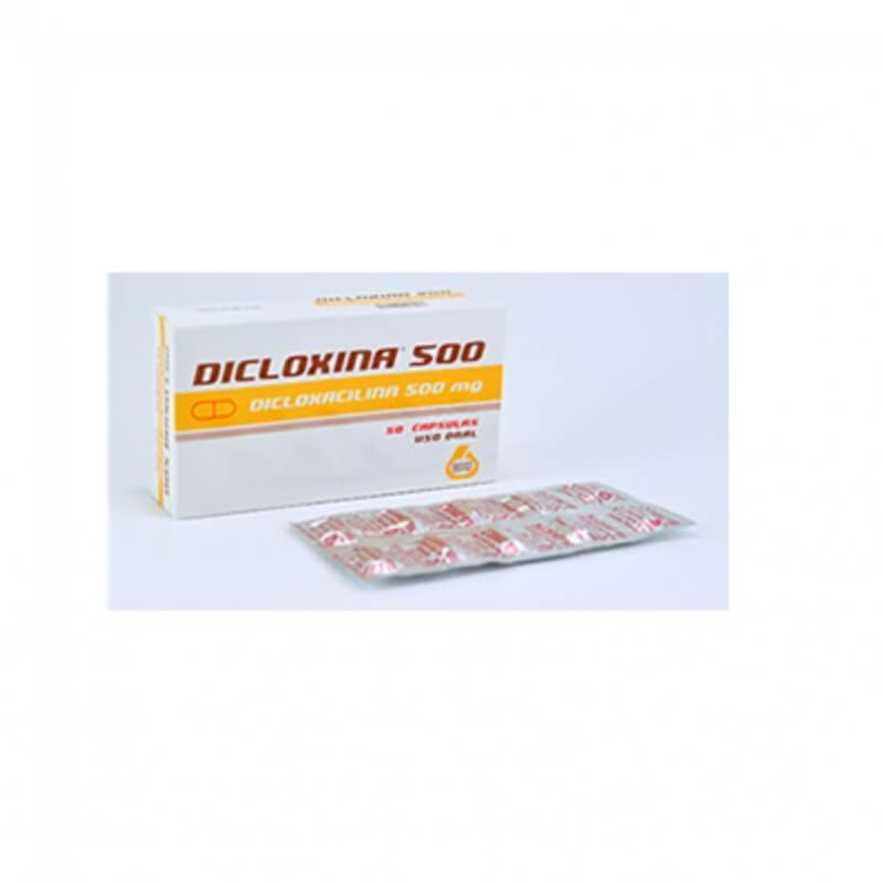 DICLOXINA 500MG CAPSULAS X 50