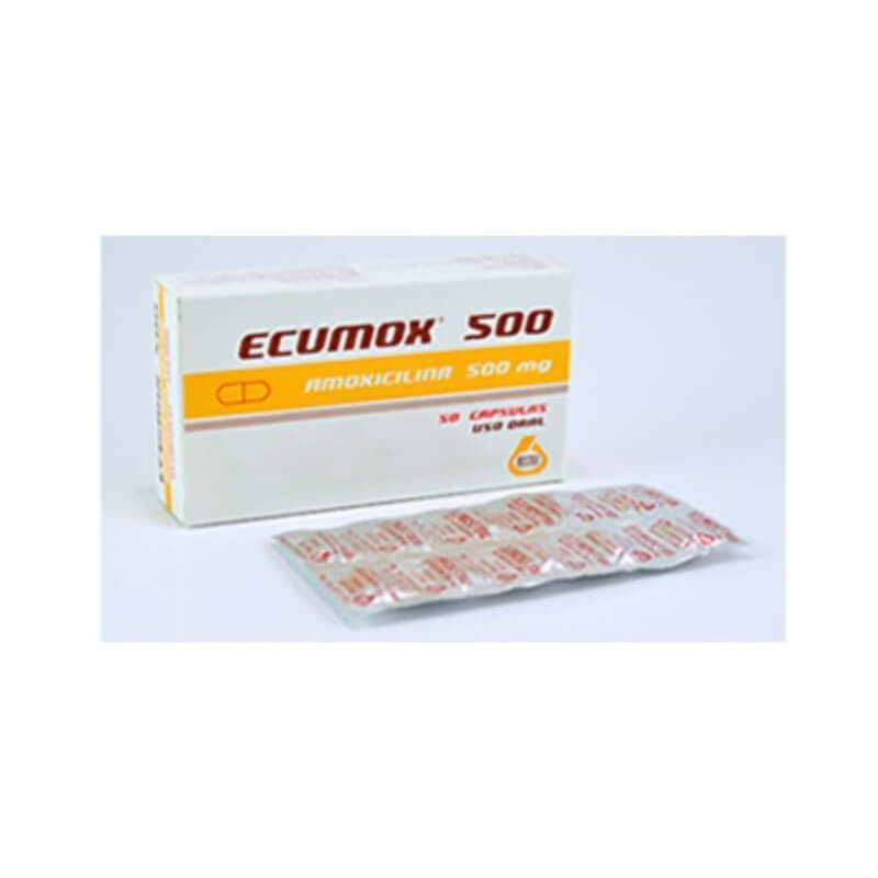 ECUMOX 500MG CAPSULAS X 50