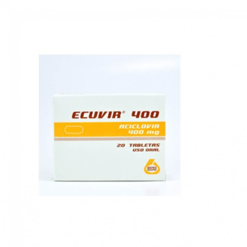 ECUVIR 400MG TABLETAS X 20