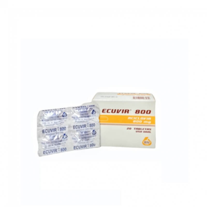 ECUVIR 800MG TABLETAS X 20