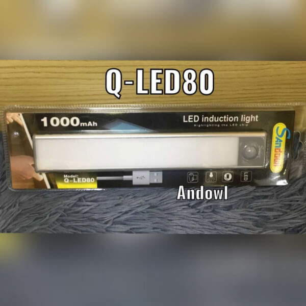 Lampara con panel sesor de Emergencia LED80 Andowl