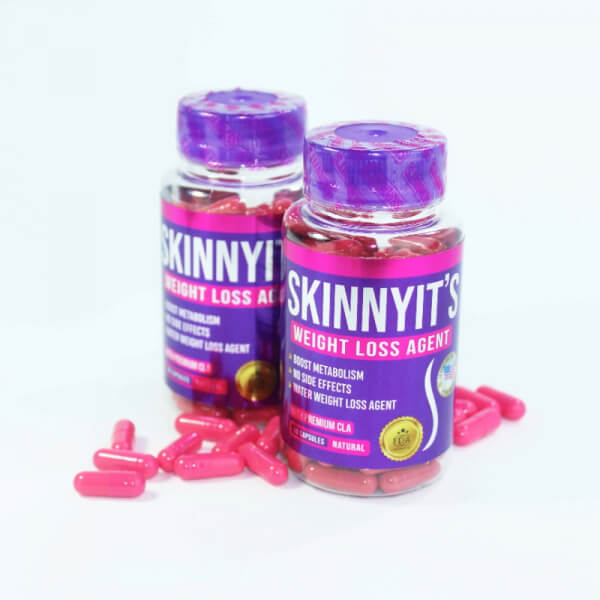 2 frascos de Skinnyit’s pastillas diuréticas quemadoras de grasa para mujeres