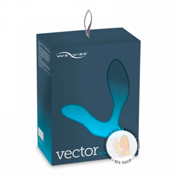 We-Vibe Vector Masajeador de próstata vibratorio de silicona recargable con control remoto