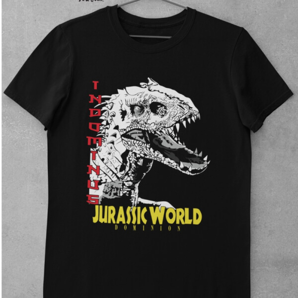 Camiseta de Algodón Jurassic World Dominion - Idominus Rex