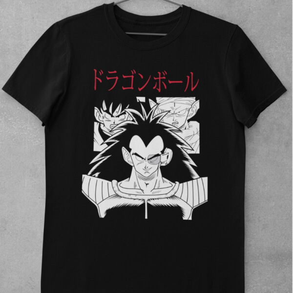 Camiseta de Algodón Dragon Ball - Raditz Manga