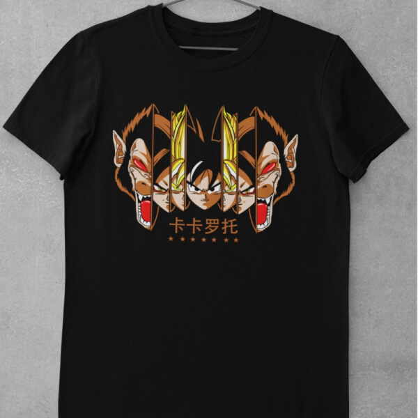 Camiseta de Algodón Dragon Ball - Goku Oozaru