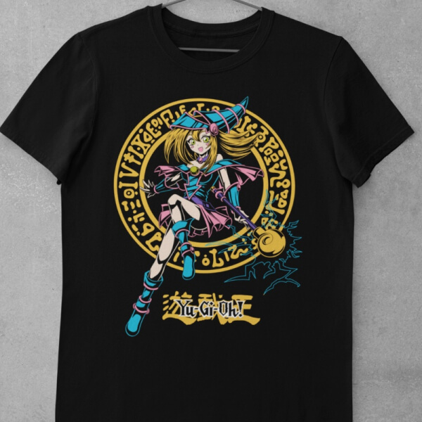 Camiseta de Algodón Yu-Gi-Oh - Maga Oscura