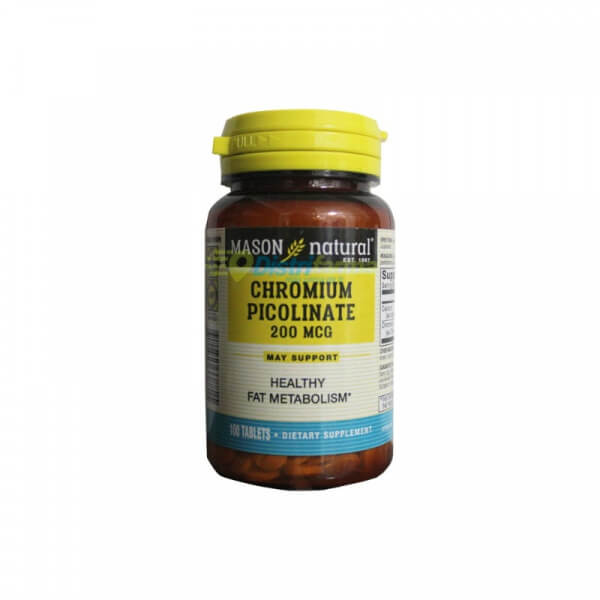 CHROMIUM PICOLINATE 200MG TABETAS X 100*1