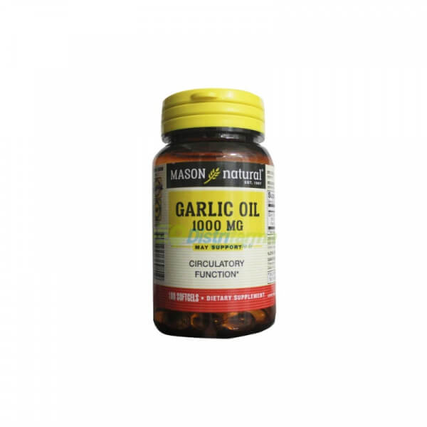 GARLIC OIL 1000MG TABLETAS X 100*1