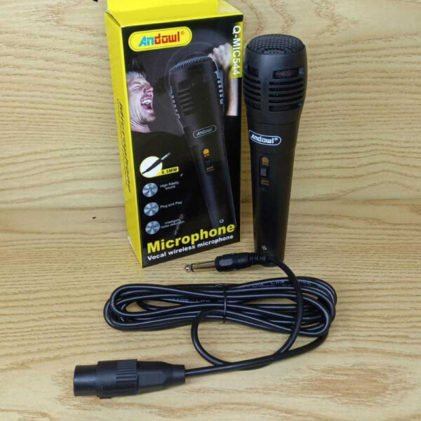 Microfono con cable 6.5mm