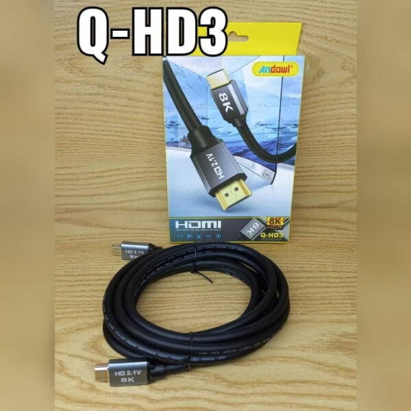 Cable HDMI 8K/HDR 3 metros
