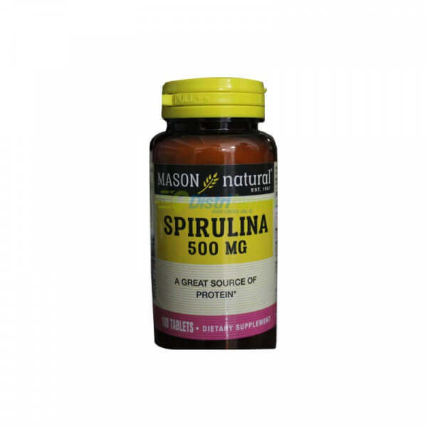 SPIRULINA 500MG CAPSULAS X 100*1