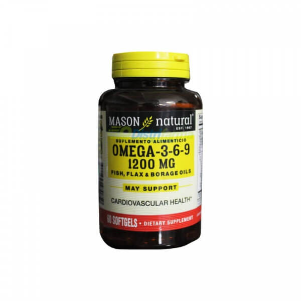 TRIPLE OMEGA 3-6-9 1200MG TABLETAS X 60*1