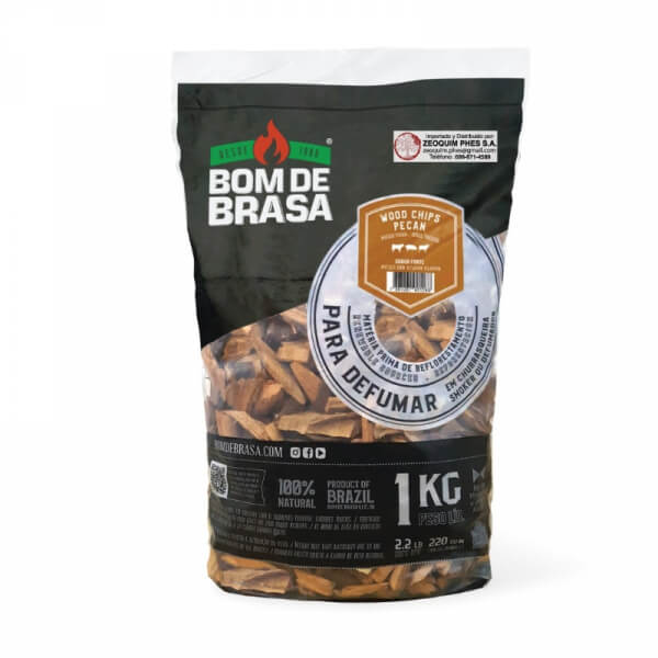 Chips de Pecana Bom de Brasa