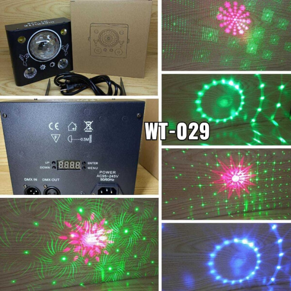Proyector de Laser led robotica 4 en 1